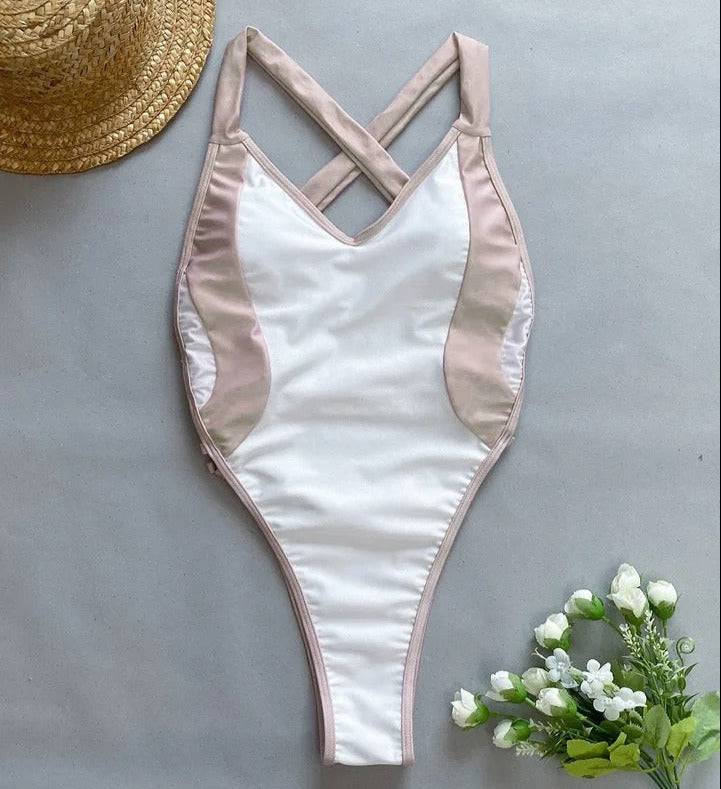 Traje de baño con espalda abierta - Dressygt