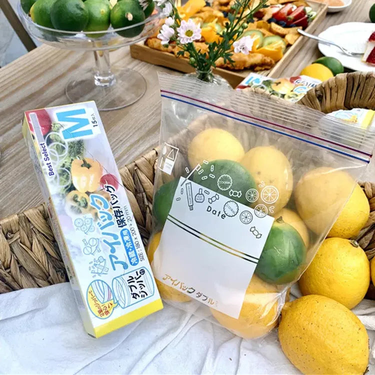 Bolsa pequeña de plástico para almacenamiento de alimentos