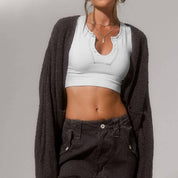 Crop top cuello U - Dressygt