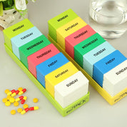 Pastillero semanal desmontable con compartimentos diarios - Dressygt