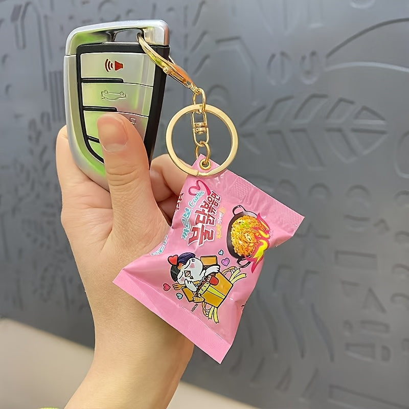 Llavero bolsa de ramen miniatura
