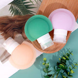 Set de 3 dispensador de silicón de viaje