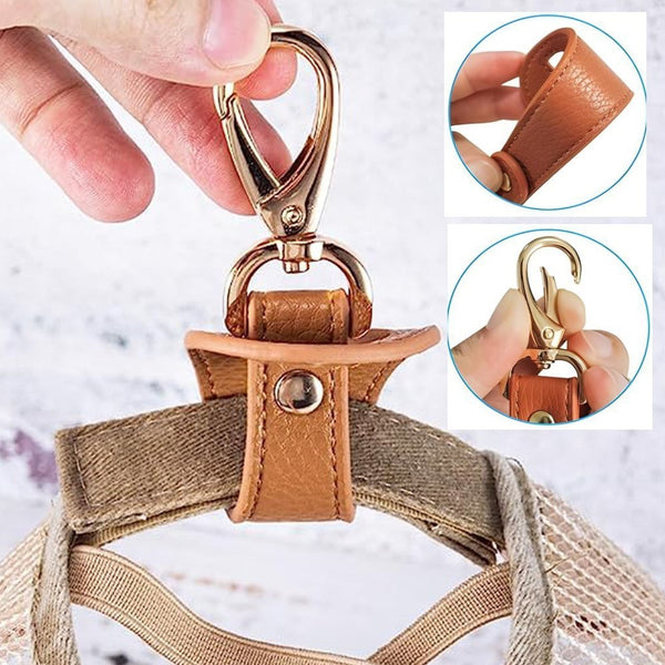 Clip montable para gorras
