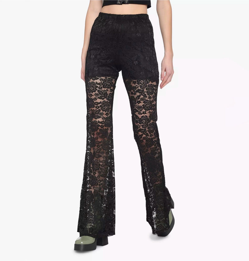 Pantalón de encaje