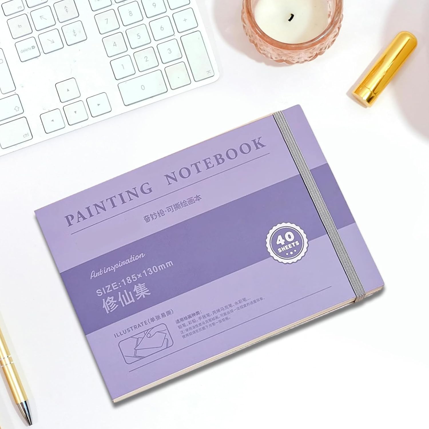 Cuaderno de dibujo de 40 hojas - Dressygt