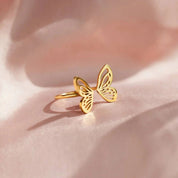 Anillo con diseño de mariposa - Dressygt