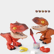 Set de papelería 5 en 1 en forma de dinosaurio