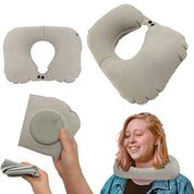 Almohada inflable de viaje