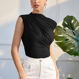 Blusa con diseño fruncida
