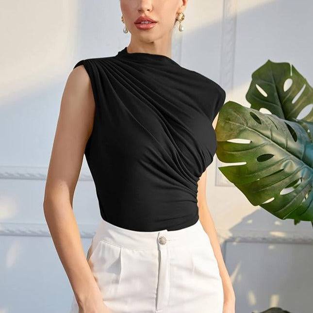 Blusa con diseño fruncida