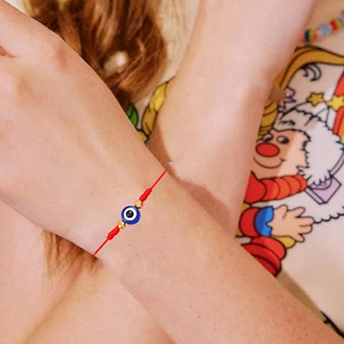 Set de pulseras rojas con ojo turco - Dressygt