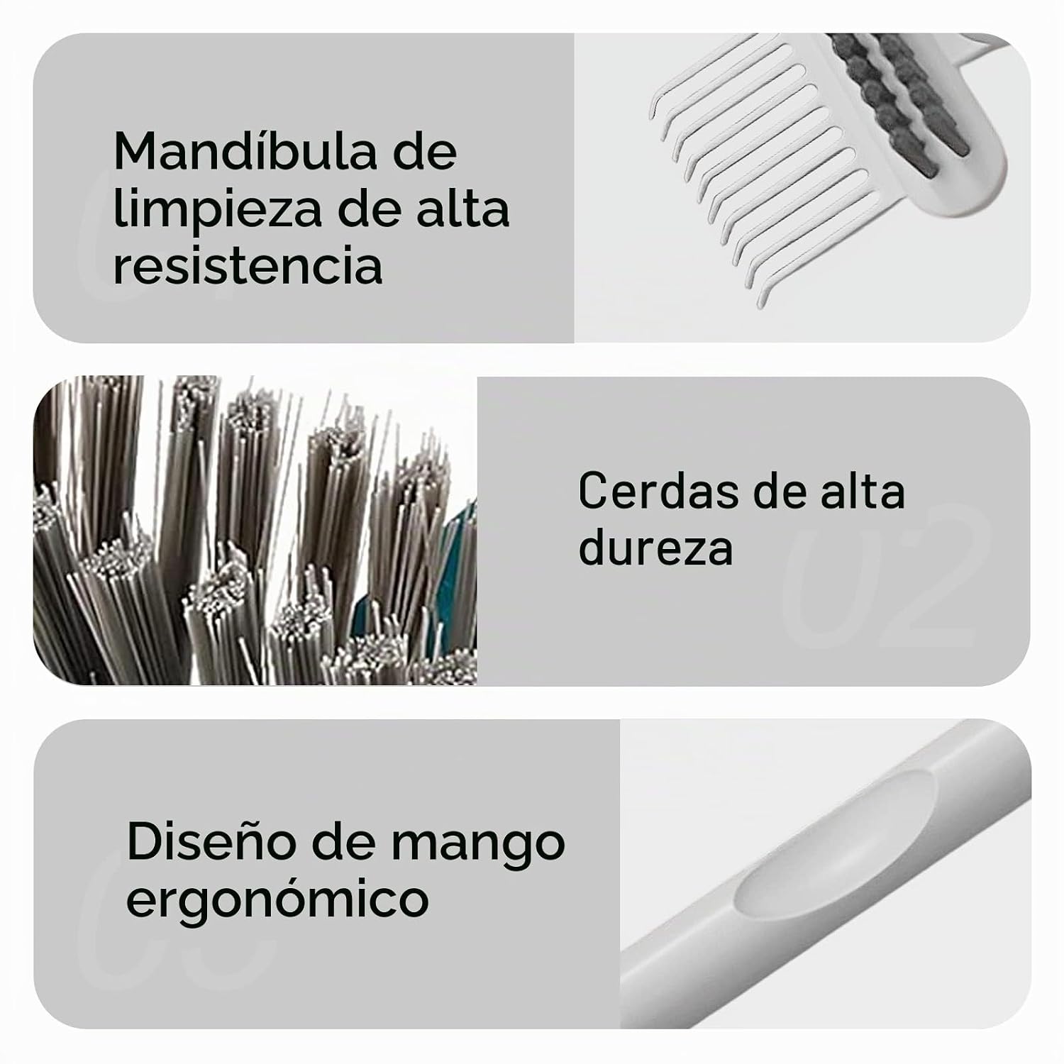 Limpiador de cepillos para cabello