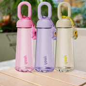 Botella para agua con charm de flor - Dressygt