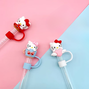 Protector de pajilla de Hello Kitty