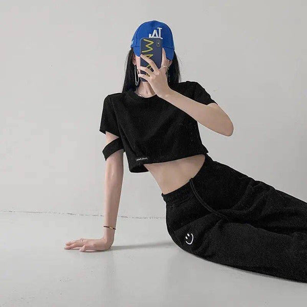 Crop top básica chic