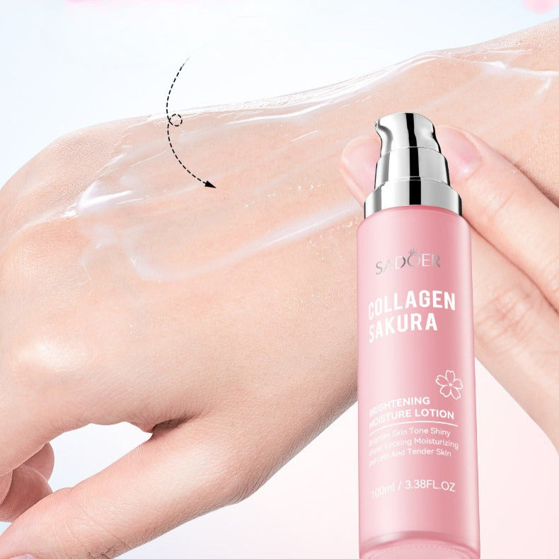 Tónico facial de esencia de sakura y colágeno - Dressygt