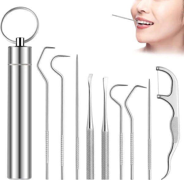 Set de herramientas de limpieza bucal