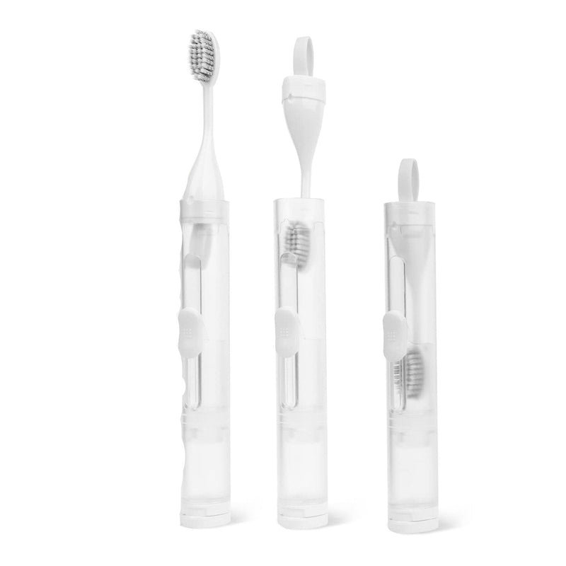 Cepillo de dientes 2 en 1 de viaje