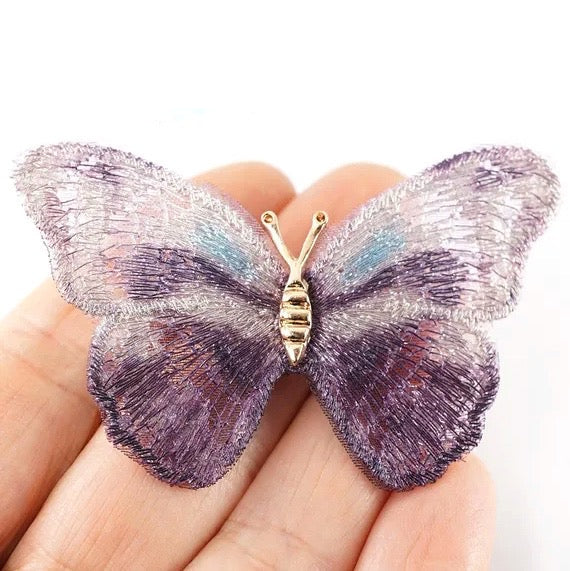 Broche de mariposa