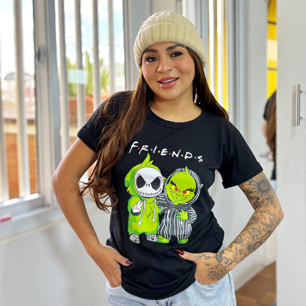 T-shirt del grinch y Jack