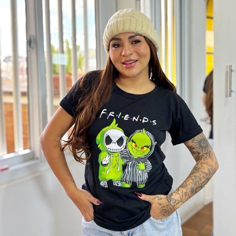 T-shirt del grinch y Jack
