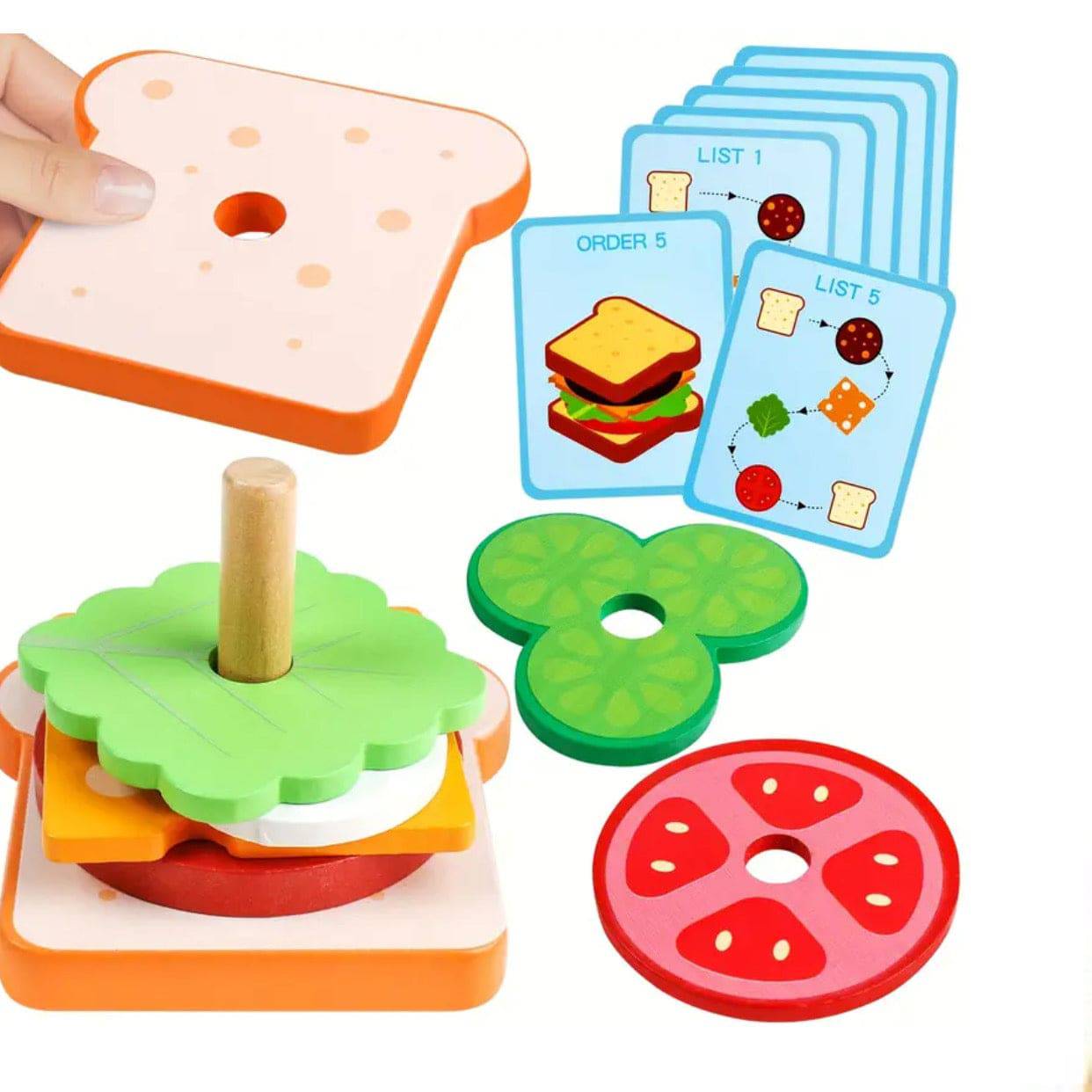 Juguete de madera tipo rompecabezas para niños - Dressygt