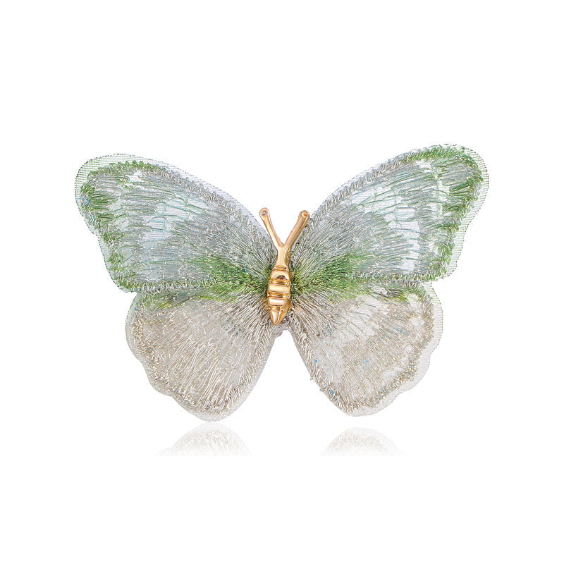 Broche de mariposa