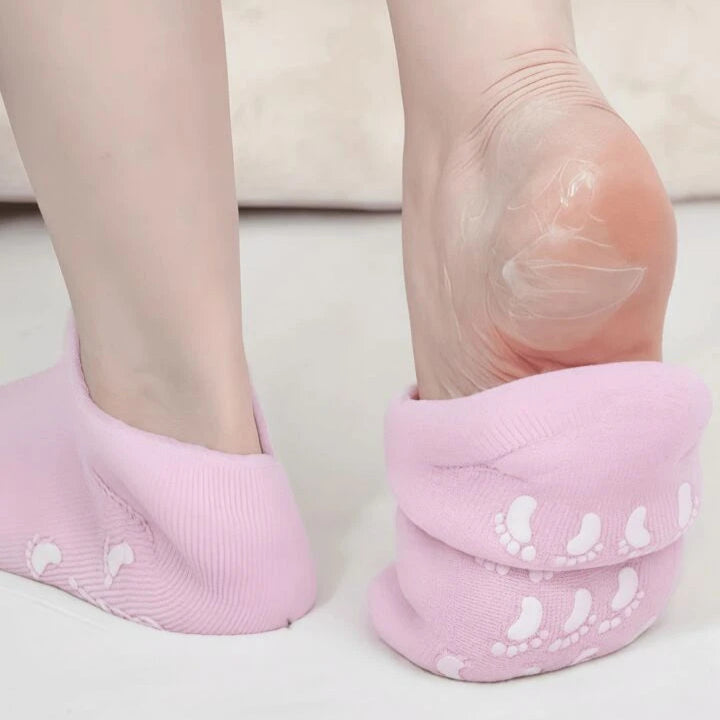 Calcetas exfoliantes hidratantes para pies