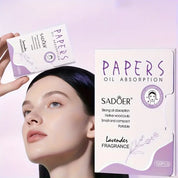 Hojas absorbentes para eliminar el brillo facial - Dressygt