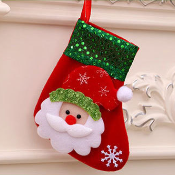 Mini botita navideña decorativa