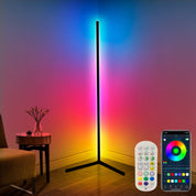 Lámpara LED de esquina RGB con app y control remoto
