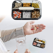 Pastillero organizador portátil