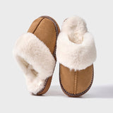 Pantuflas con peluche