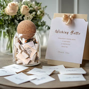 Tarro pequeño de vidrio con tapa de corcho - Dressygt