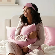 Set completo de seda para dormir