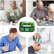 Pastillero organizador portátil