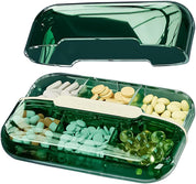 Pastillero organizador portátil