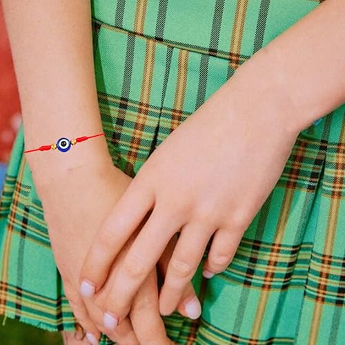 Set de pulseras rojas con ojo turco - Dressygt