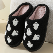 Pantuflas acolchadas de fantasmas