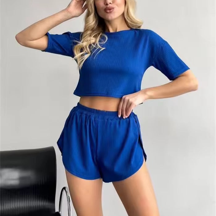 Conjunto de short y blusa