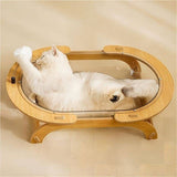 Cama transparente para gato