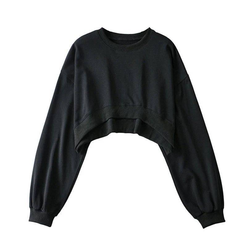 Crop top tipo sudadero - Dressygt