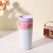 Vaso de acero inoxidable con tapa aislada 20oz