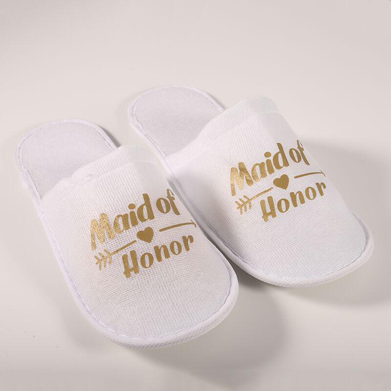 Pantuflas desechables para despedida de soltera