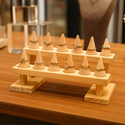 Soporte exhibidor de anillos