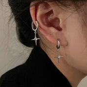 Argollas con destello colgante - Dressygt