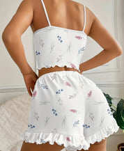 Set de pijama de short y tank top