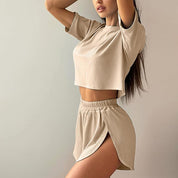 Conjunto de short y blusa
