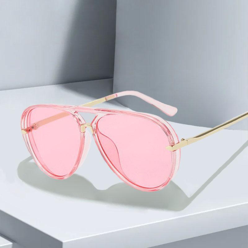 Lentes con diseño estilo aviador tonalidades pastel - Dressygt