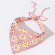 Pañuelo de crochet para el cabello